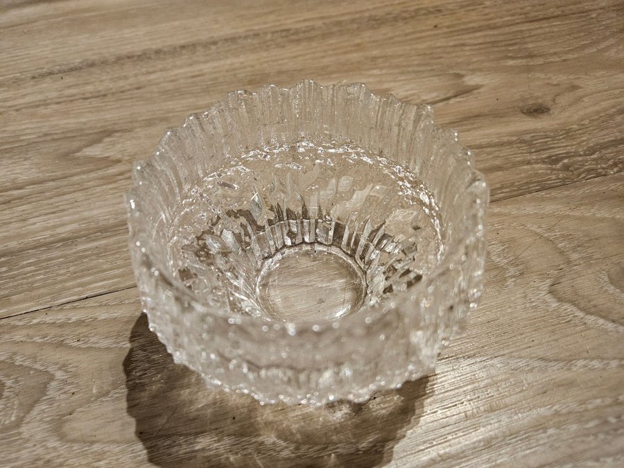 Ljuslykta Ittala Finland Stellarina design av Tapio Wirkkala glaslykta glas