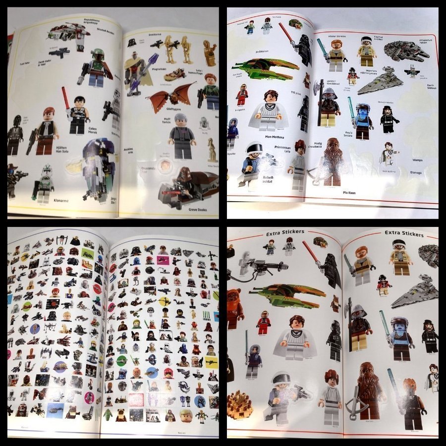 Stickersbok Lego Starwars 2011 vintage