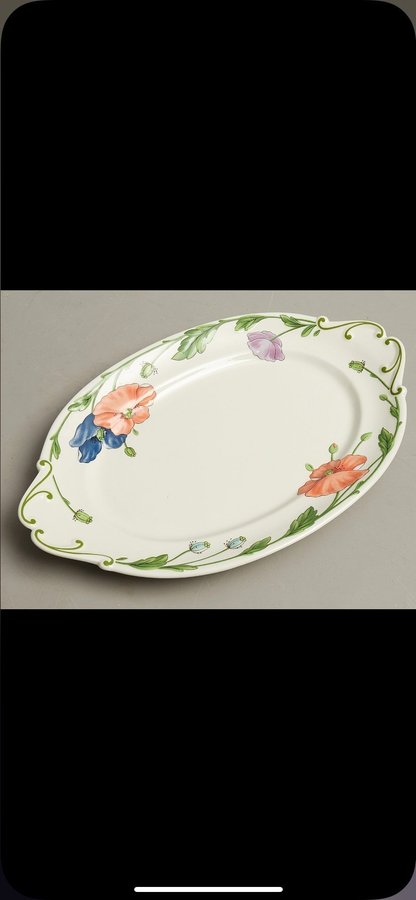 Amapola Villeroyboch serverings fat l 37 cm nyskick