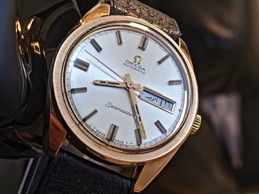 Omega Seamaster Automatic guld/Stål