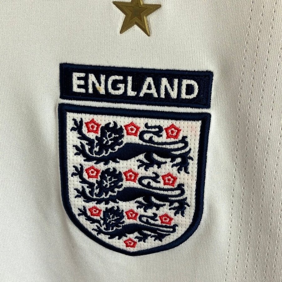 Umbro England vit matchtröja storlek S