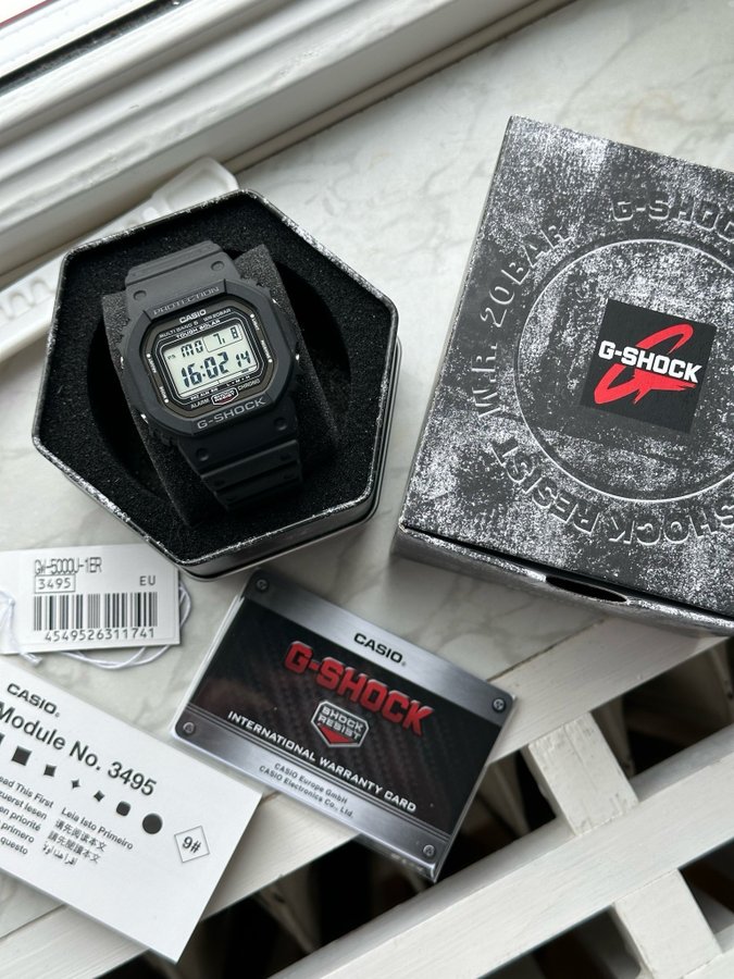 Casio G-Shock GW-5000-1ER Tough Solar