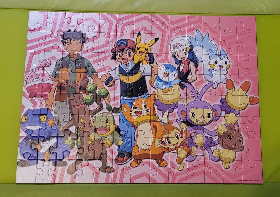 Pokemon Ravensburger Puzzel original för barn