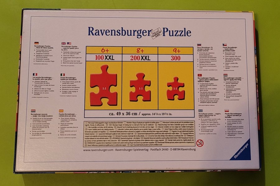 Pokemon Ravensburger Puzzel original för barn