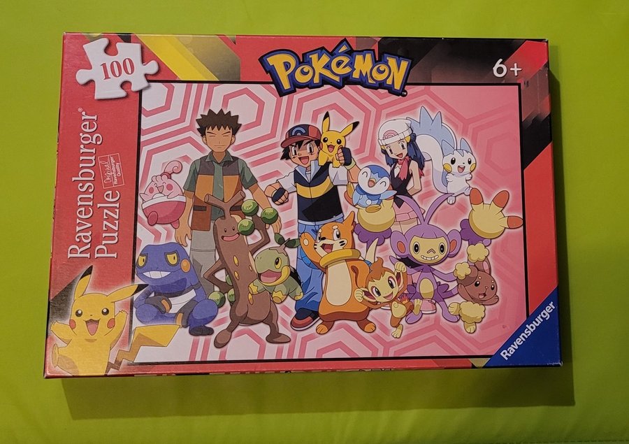 Pokemon Ravensburger Puzzel original för barn