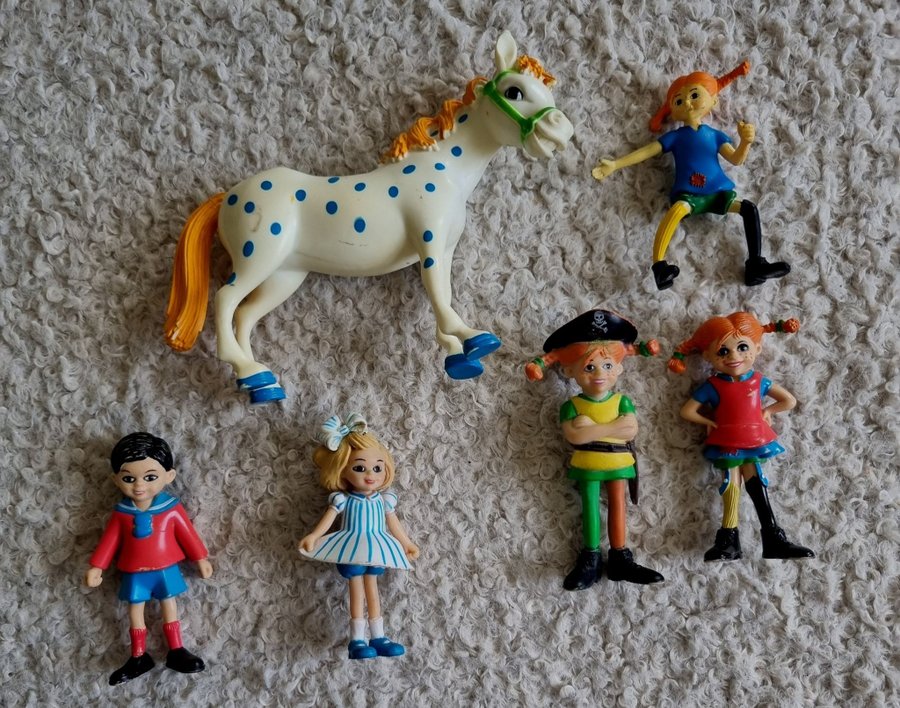 Pippi Långstrump figurer