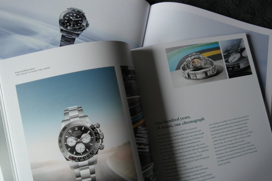 ROLEX 2024/2023 - Katalog/bok + ROLEX Magasin upplaga 11 -2023/2024 -NYA