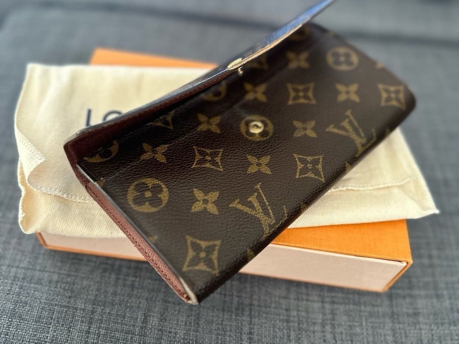 Louis Vuitton plånbok begagnad