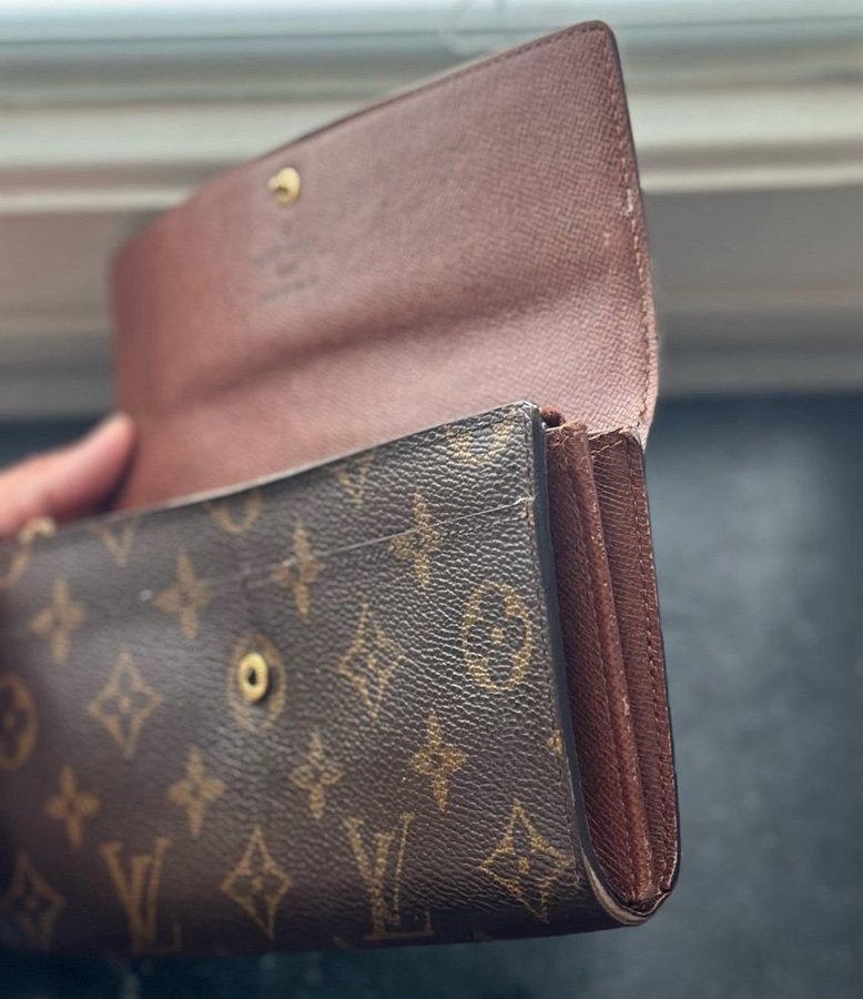 Louis Vuitton plånbok begagnad