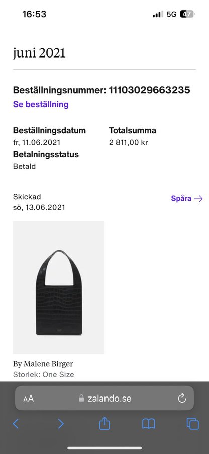 Väska Malene Birger