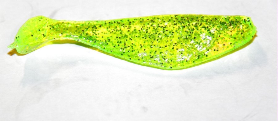 Jigg Shad Glitter-3" ( Skeddrag Spinnare Fiske Drag Wobblers)