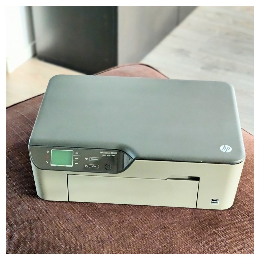 HP deskjet - scan - print - copy - wireless - Svart bläckpatron ingår