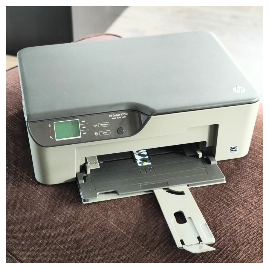 HP deskjet - scan - print - copy - wireless - Svart bläckpatron ingår