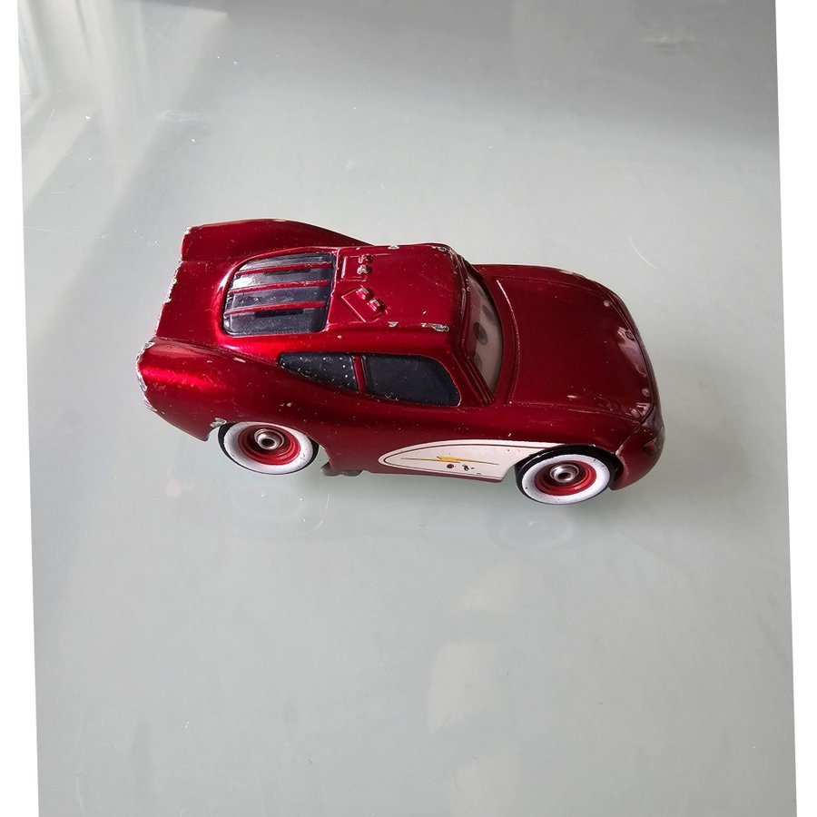 Disney Cars Bilar Pixar Metall 8-9cm - Cruising Lightning McQueen