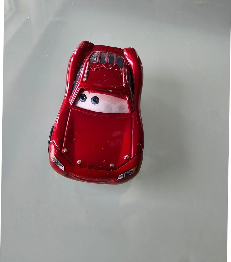 Disney Cars Bilar Pixar Metall 8-9cm - Cruising Lightning McQueen