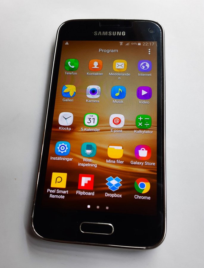 SAMSUNG GALAXY S5"mini" (SM-G800F) ***fint skick***