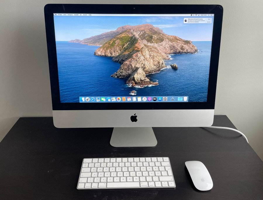 iMac 215” sent 2013 med 500GB SSD