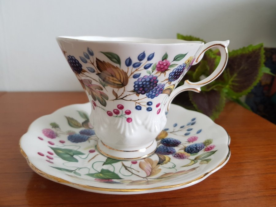 Royal Albert Random Harvest Series "SUSSEX"- Tekopp / Kaffekopp med fat