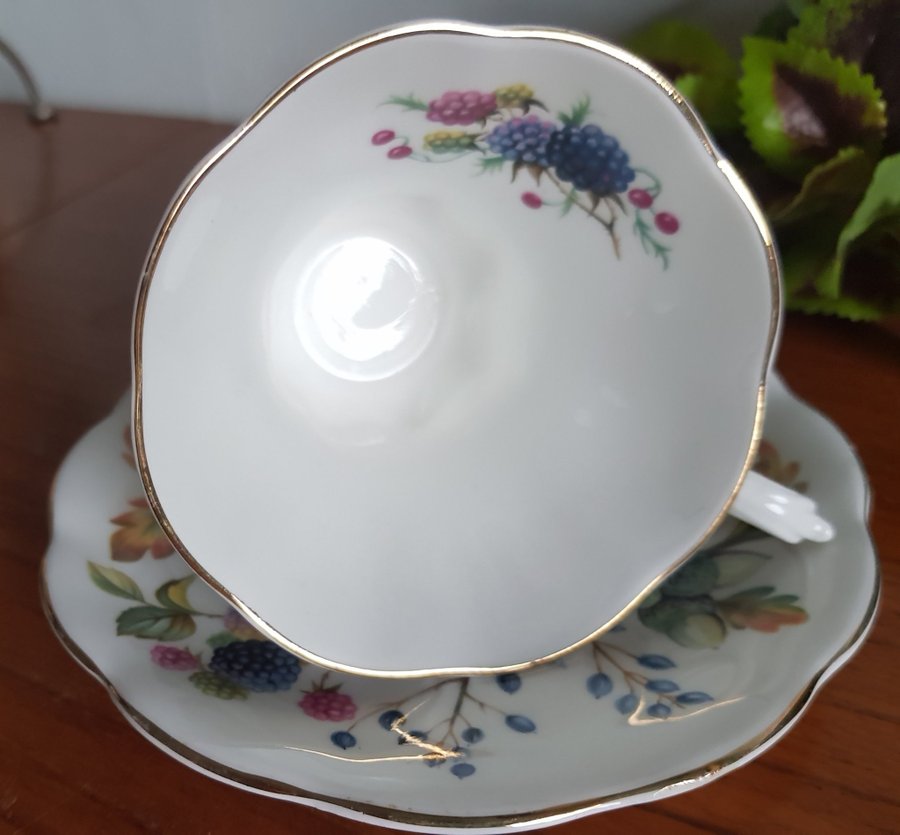 Royal Albert Random Harvest Series "SUSSEX"- Tekopp / Kaffekopp med fat