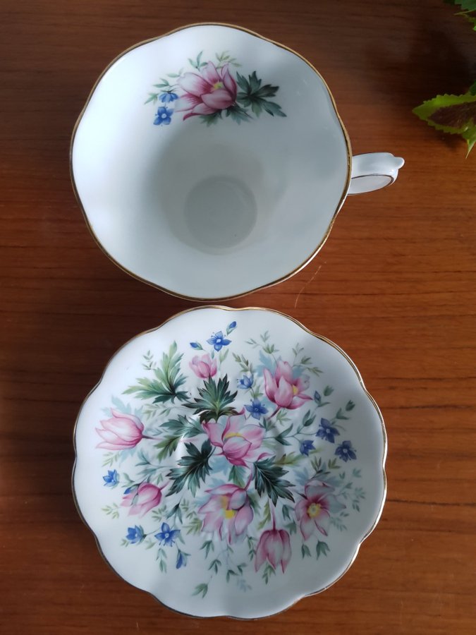 Royal Albert Random Harvest Series "SURREY"- Tekopp / Kaffekopp med fat