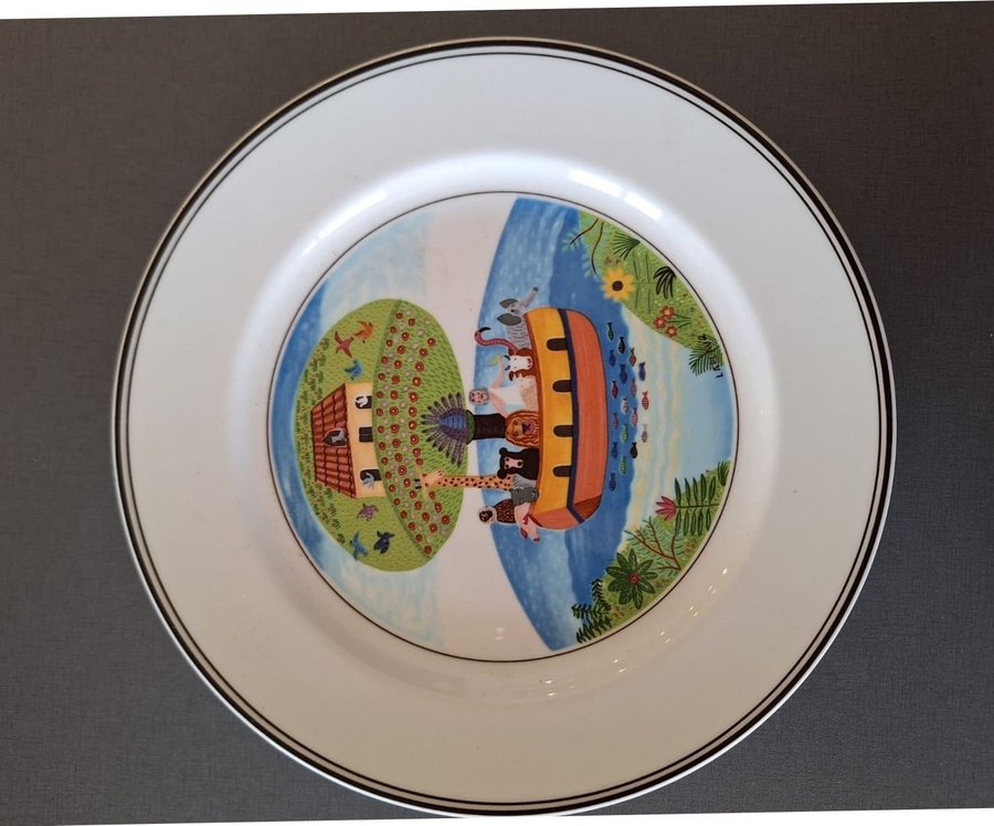 Villeroy  Boch Design Naif tallrik Noahs Ark