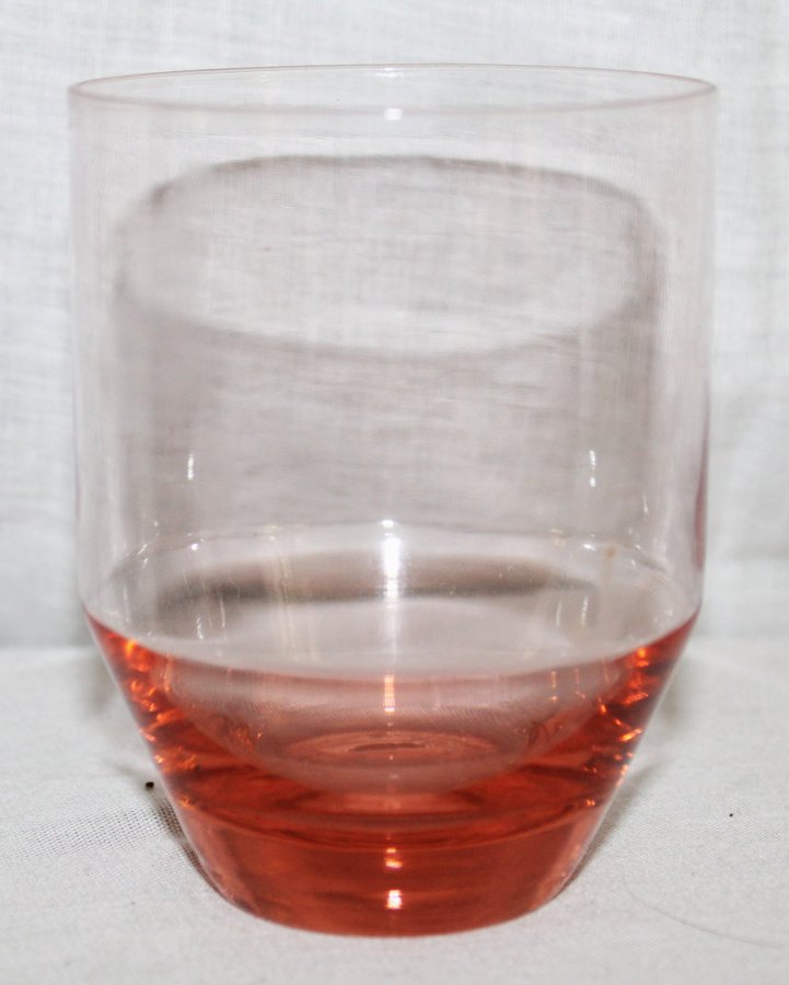 5 st -Pink Blush - whiskyglas / saftglas - Luminarc - France - rosa Retro