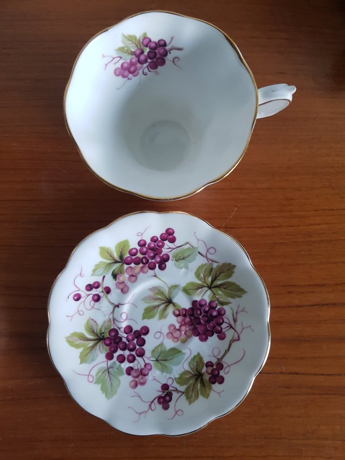 Royal Albert Random Harvest Series "KENT"- Tekopp / Kaffekopp med fat