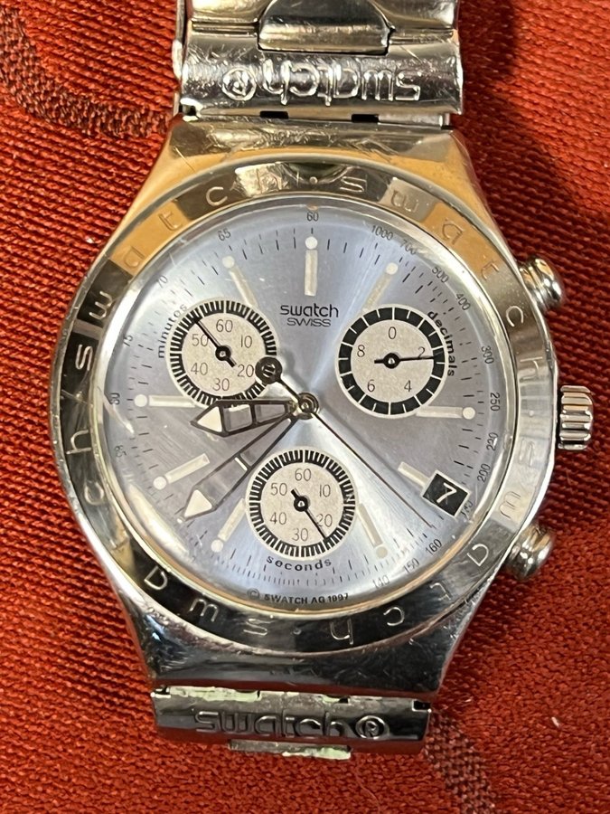 Swatch Irony Chronograph Silver