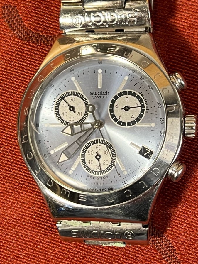 Swatch Irony Chronograph Silver