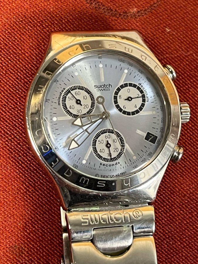 Swatch Irony Chronograph Silver