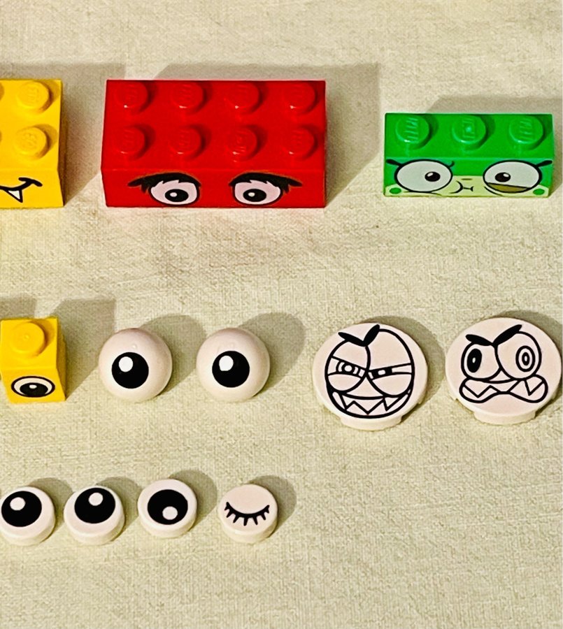 Lego Friends City mm Ögon flaggor katter bildar mm I mkt fint skick