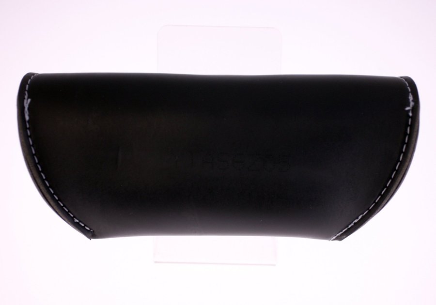 Ray-Ban black leather sunglasses pouch case-circa 1980s/1990s-Weight 40g