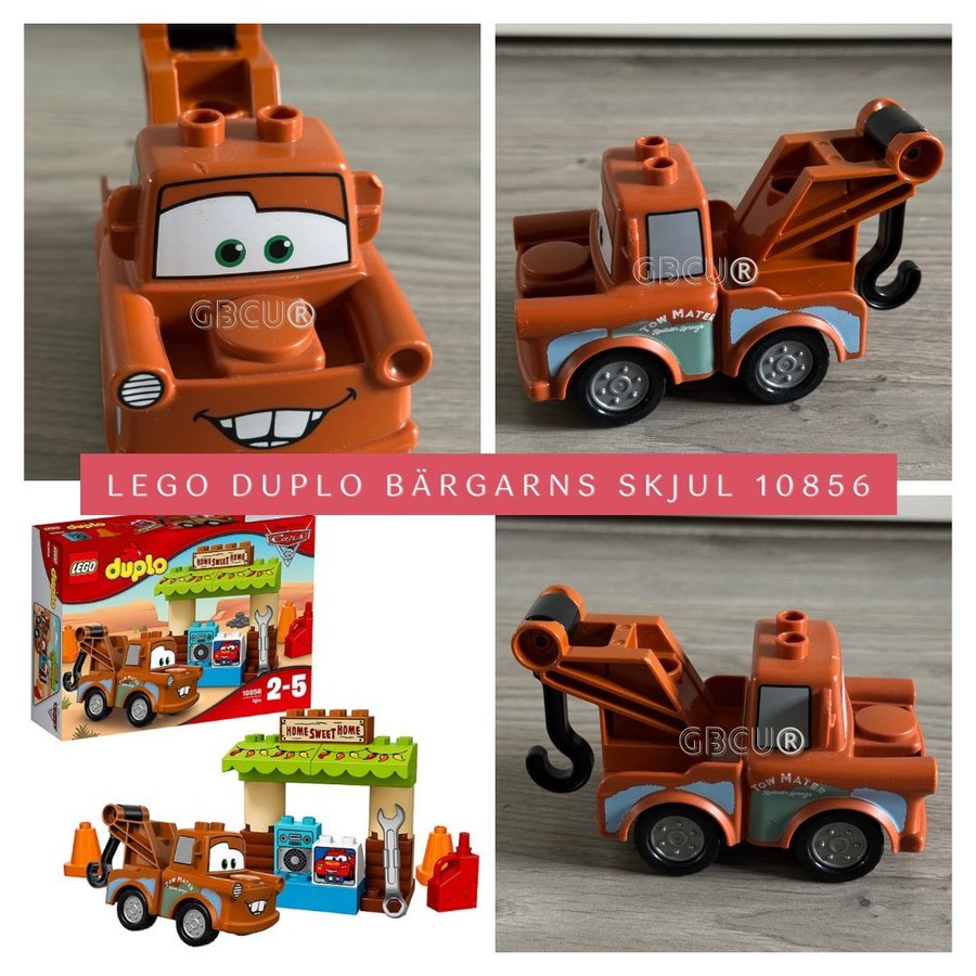 LEGO DUPLO Disney Cars Tow "Mate" Mater 10856