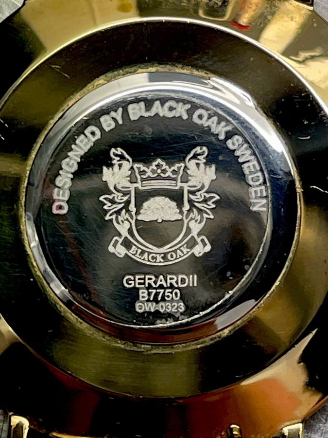 Black Oak Gerardii B7750 Klocka