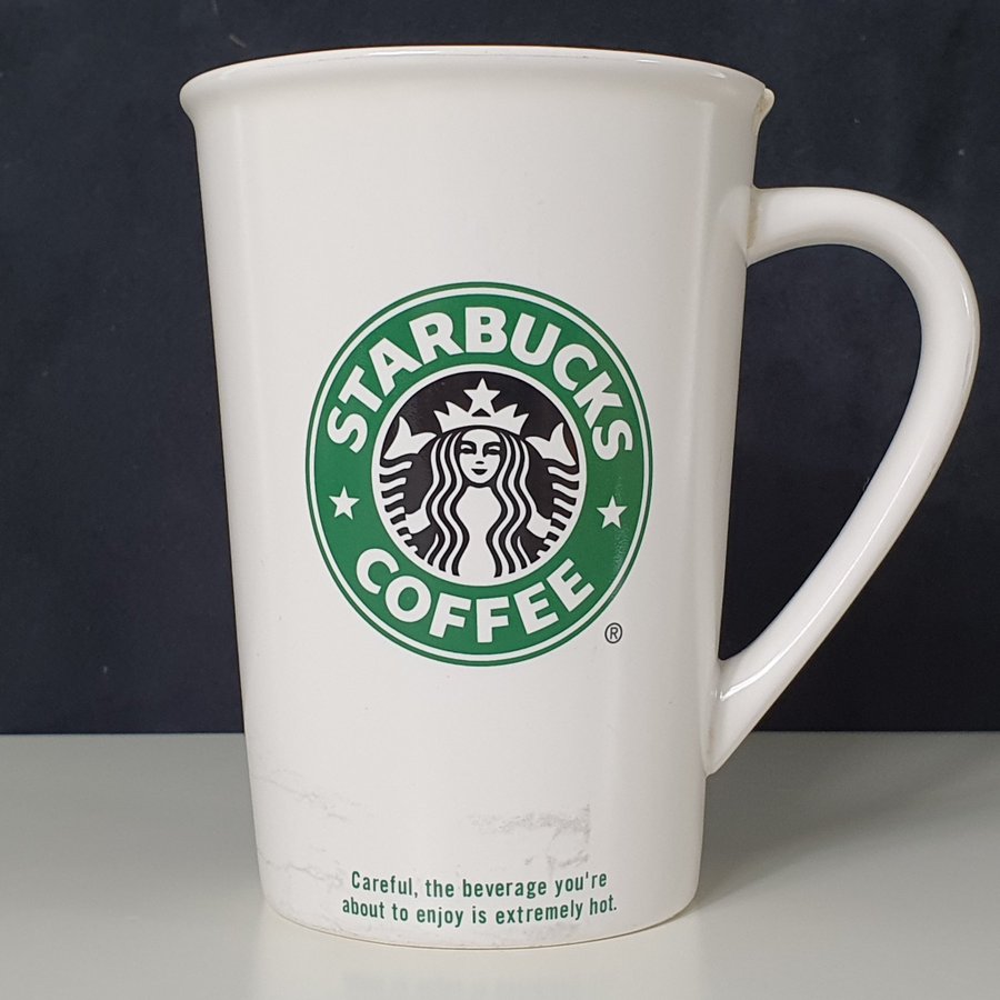 Starbucks mugg - 2006 - Samlarmugg Rare ovanlig porslin - Defekt vintage retro