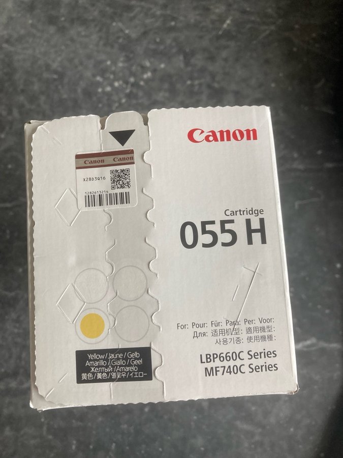 Canon 055H Gul Toner (Original Canon)