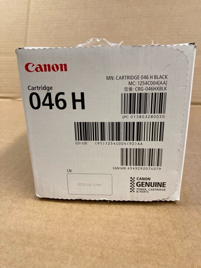 Canon 046 H - Hög kapacitet - svart - original