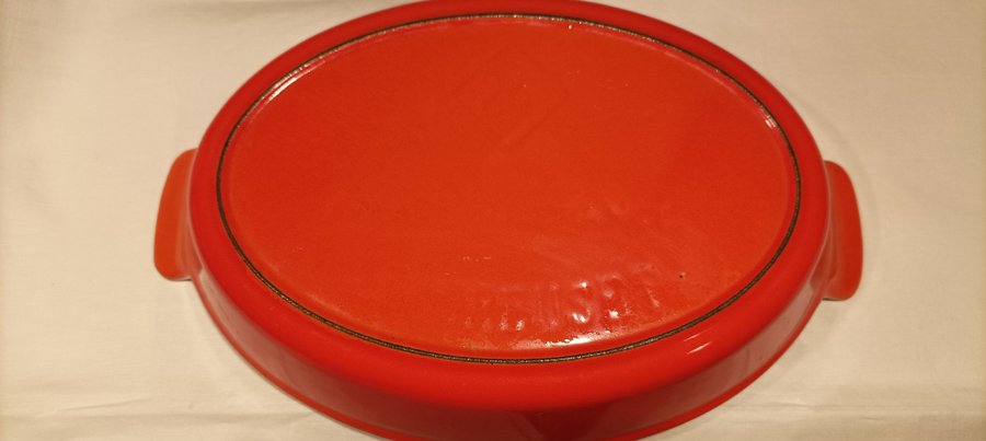 Le Creuset Frankrike emaljerad gjutjärn panna