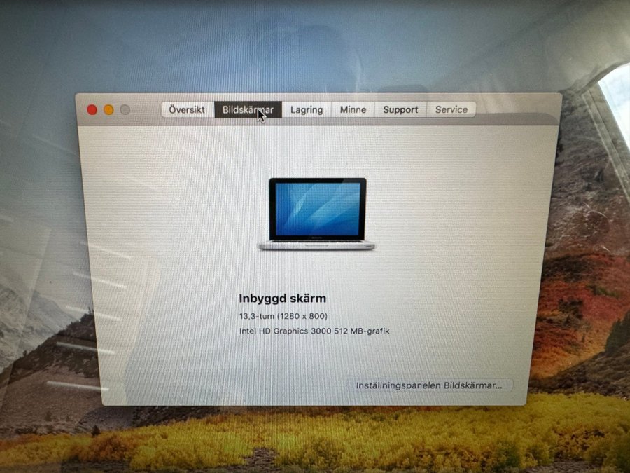 Finskick i5 Intel 29GHz MacBook Pro 16GB/240GB SSD