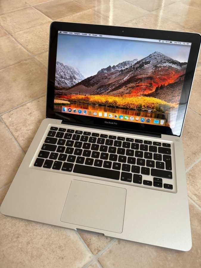 Finskick i5 Intel 29GHz MacBook Pro 16GB/240GB SSD