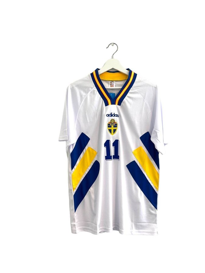 HENKE" LARSSON VM 94 AWAY Sverige (L) Fotbollströja