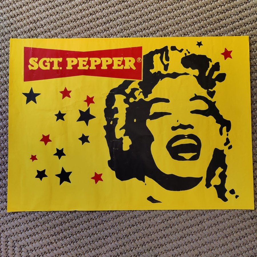 Poster Sgt Pepper 50x70 cm