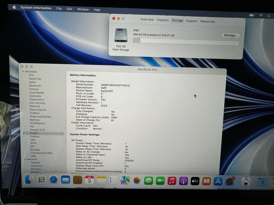 MacBook Pro 2015 i7 16/512GB Gott skick