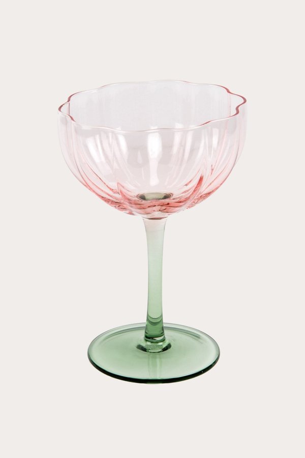 Lagerhaus Champagneglas glas blommor SLUTSÅLDA bubbel 4st vinglas