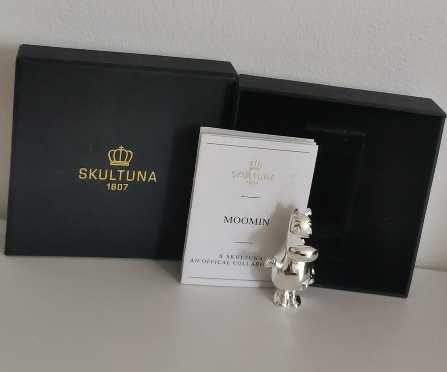 Moomin x Skultuna Mumin 925 Silver Limited Edition Nr 179/300 Arabia ovanlig