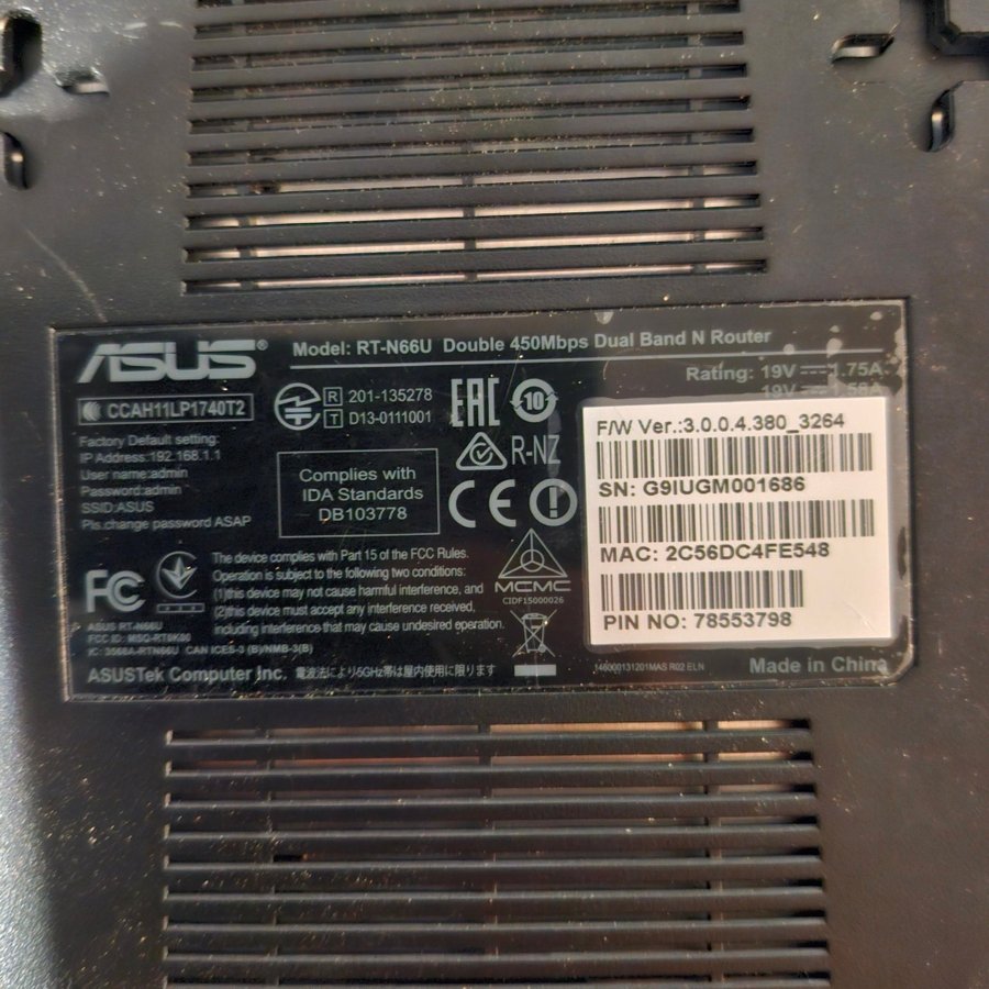 Asus router rt ac1200