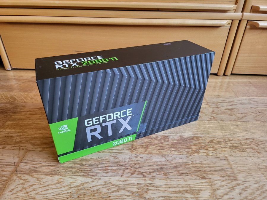 Ny NVIDIA GeForce RTX 2080 Ti 11GB FE (Founder Edition)