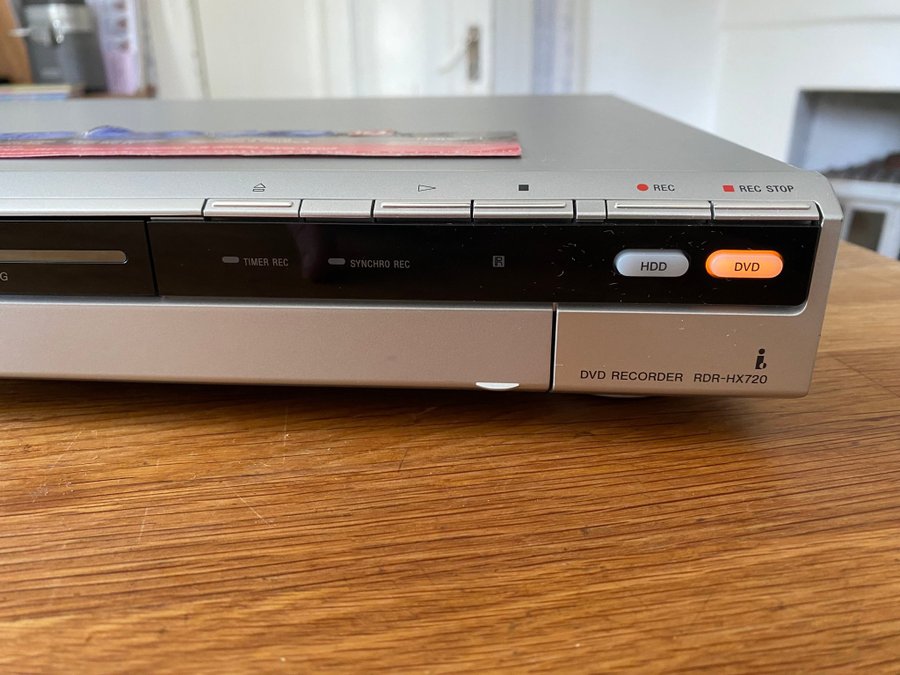 Sony RDR-HX720 - Inspelningsbar dvd med hårddisk