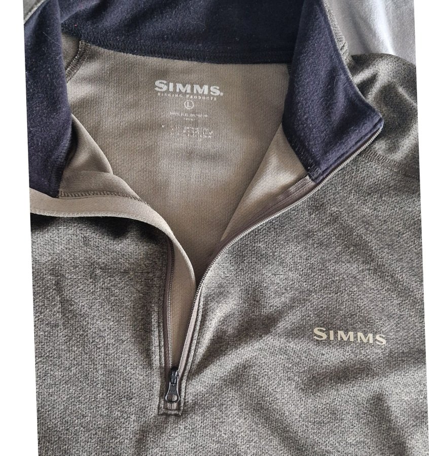 SIMMS grå tröja storlek L