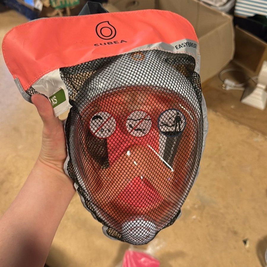 Curea Full Face Snorkel Mask  Fenor
